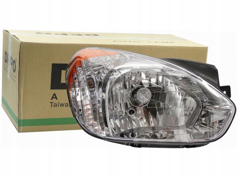 фото №1, Лампа фара правий hyundai accent iii mk3 05-10