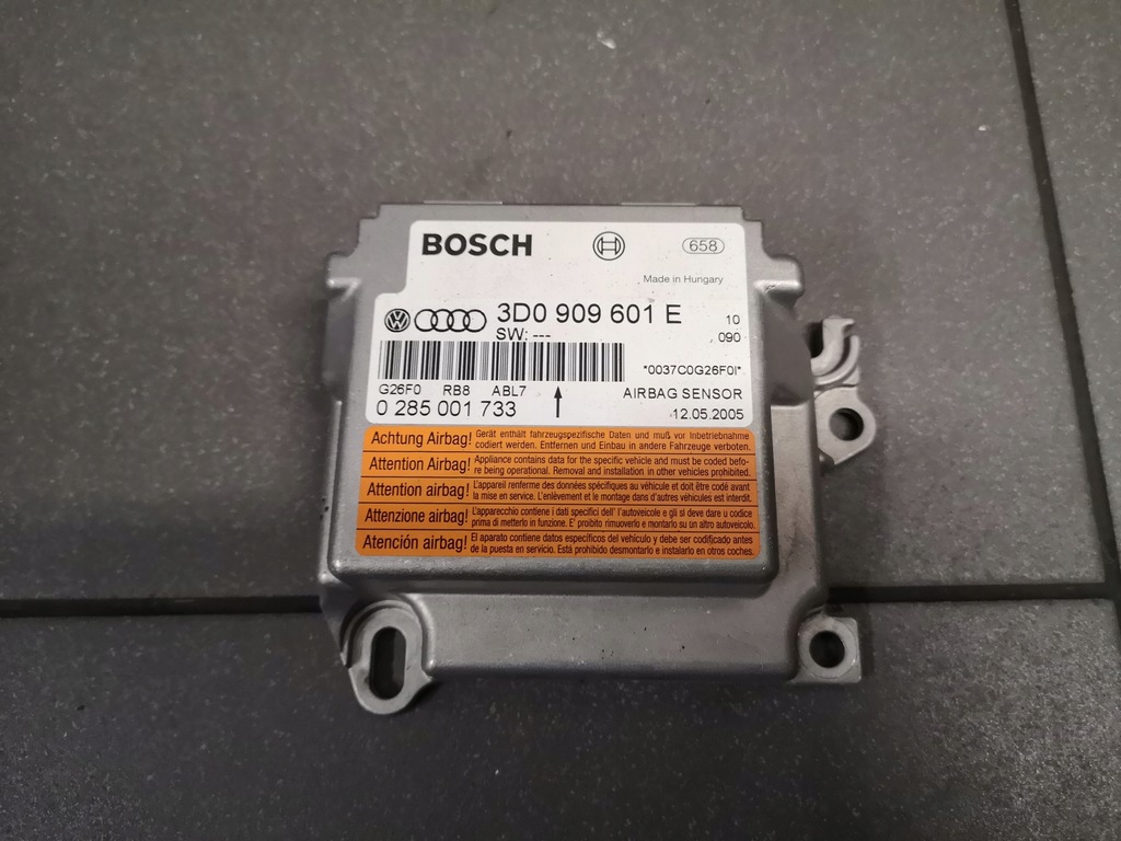 фото №1, Модуль датчик подушка безопасности vw phaeton 3d0909601e