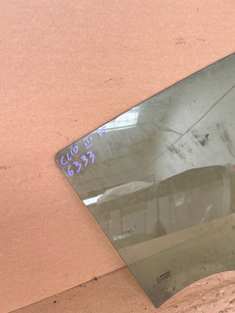 фото №2, Стекло боковая дверь правая правый задняя renault clio iii