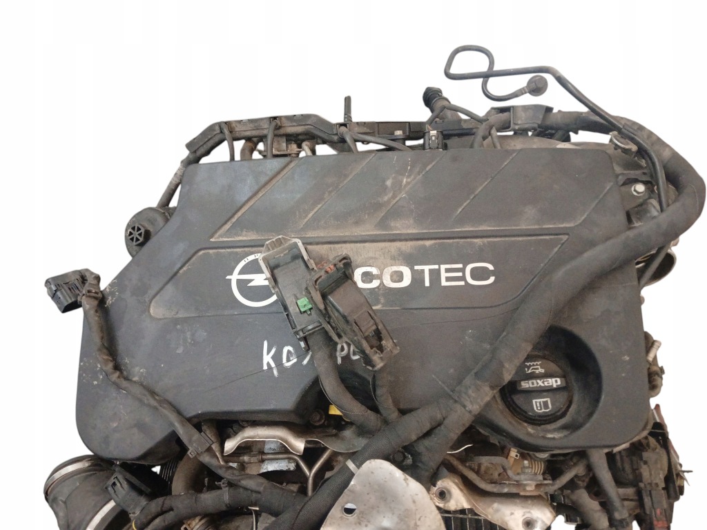 фото №12, Двигатель kompletny opel zafira c 2.0 cdti 170km 125kw b20dth 200 tyś film