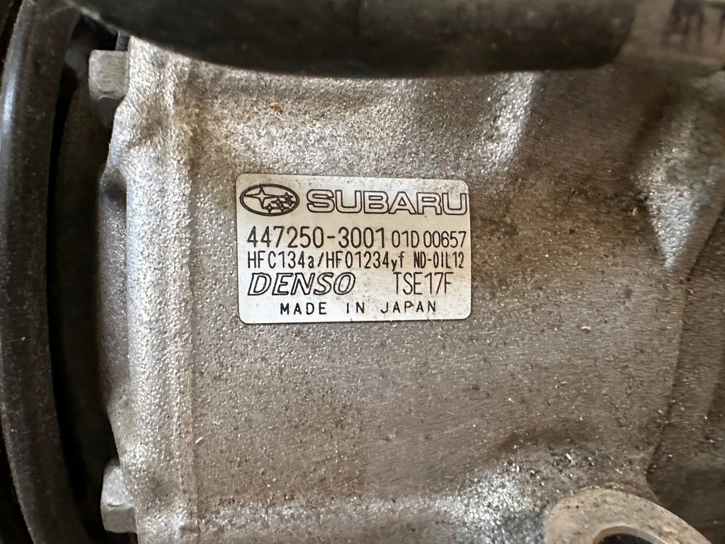 фото №3, Компресор компресор кондиціонера subaru ascent