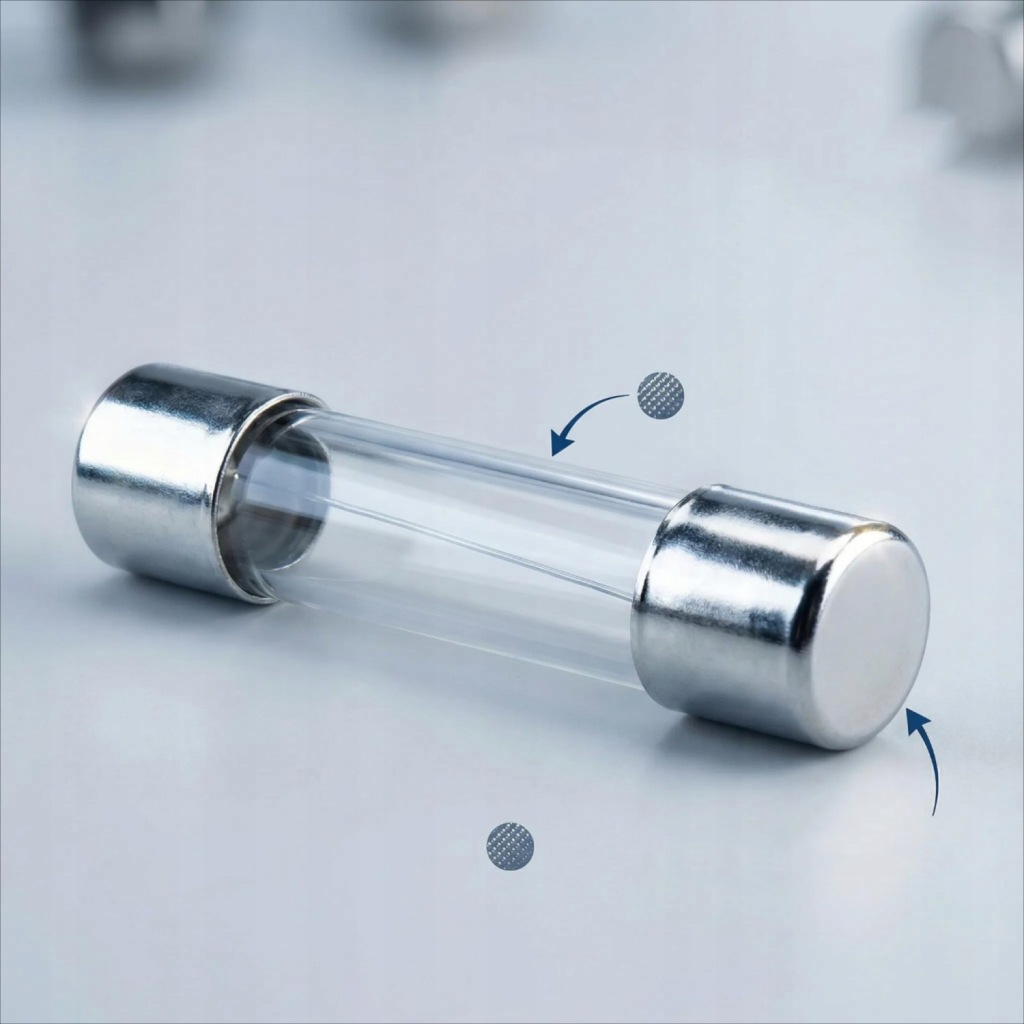 Купити Набір запобіжників szklanych wta 250v 5x20 mm - 6x30 mm 250 szt 1a-20a