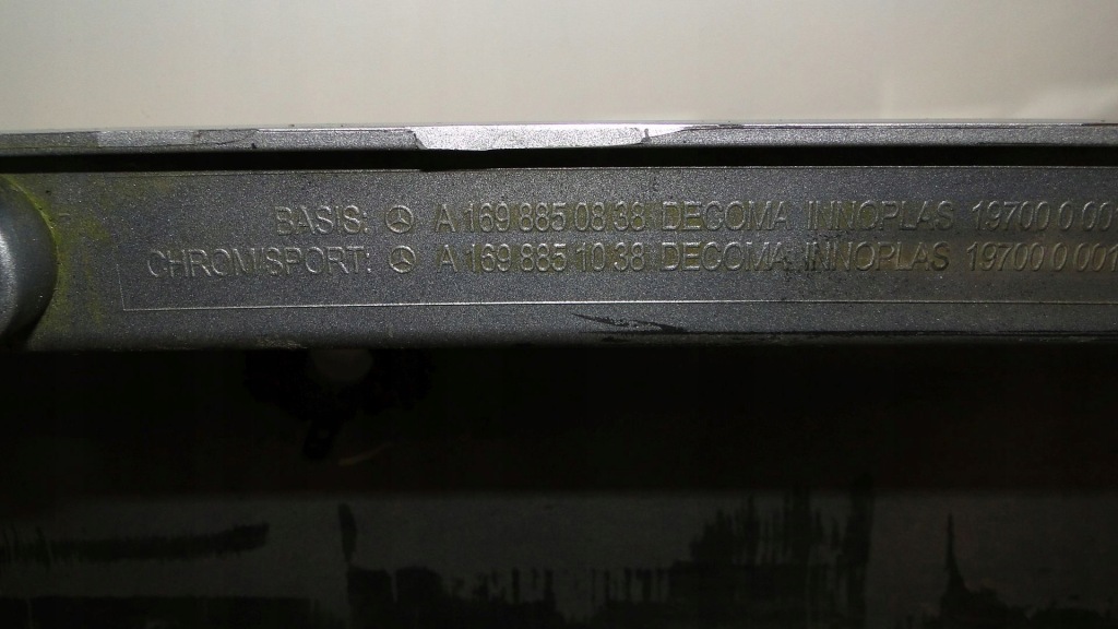 Купить Mercedes b klasa 245 w245 бампер задний хром рестайлинг  a1698851038