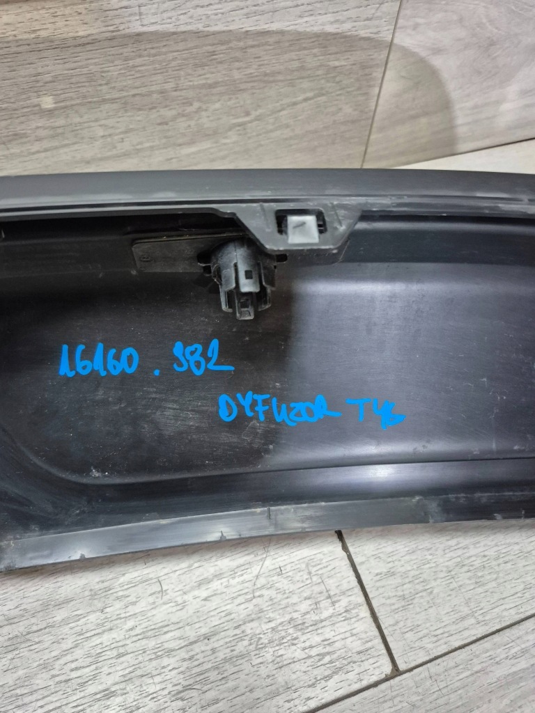 16160. porsche 982 дифузор спойлер бампер задній 982807983 Київ