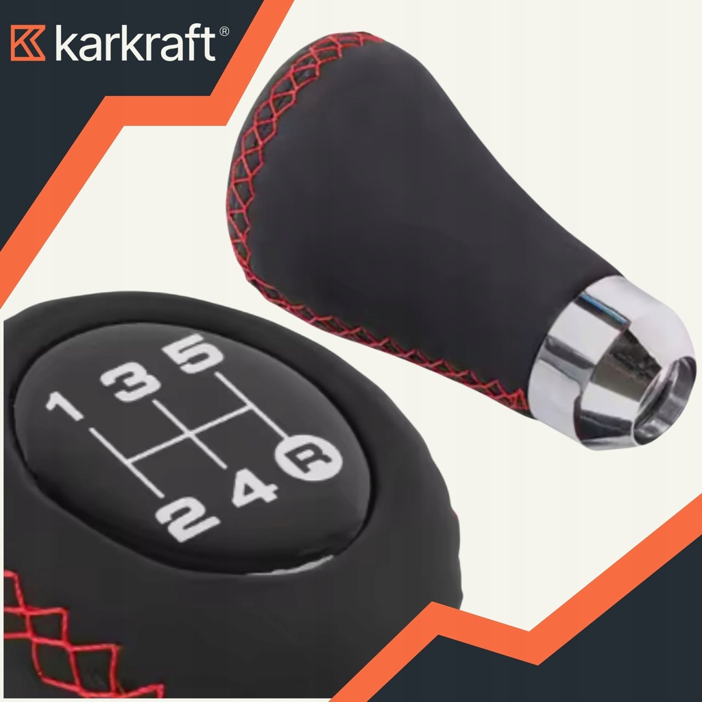 фото №8, Ручка перемикання передач шкіра 5 передач універсальна тюнінг важіль тяга