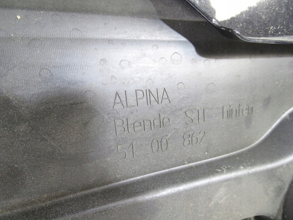 Бампер задний  задний bmw 5 g30 m-pakiet alpina с Разборки