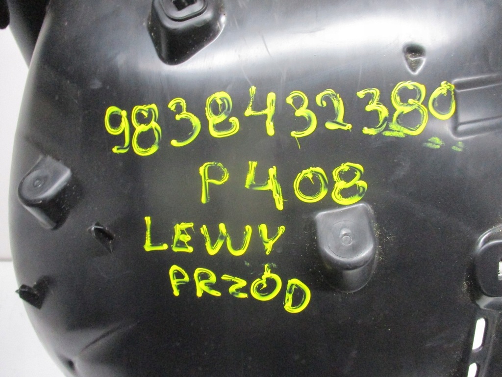 фото №11, Підкрилок peugeot 408 9838432180 передні праве