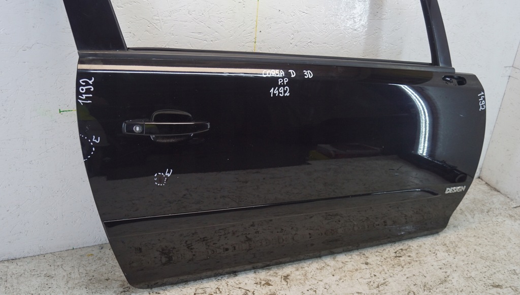 фото №3, Дверь правый перед opel corsa d 3d
