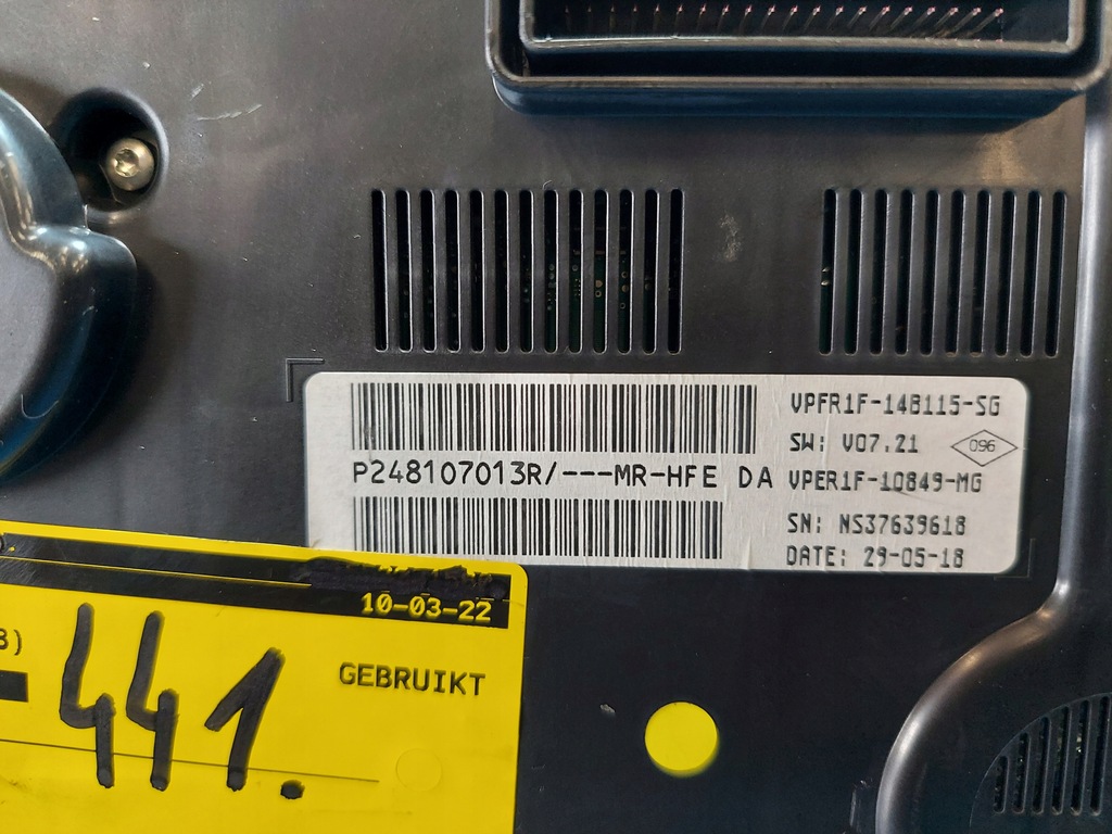 фото №9, Счетчик приборная панель renault kadjar 2018 r 1.2 b p248107013a