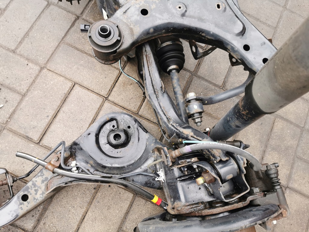 фото №7, Nissan juke f15 4x4 поворотний кулак лівий правий задня комплект важелі привідний вал амортизатор