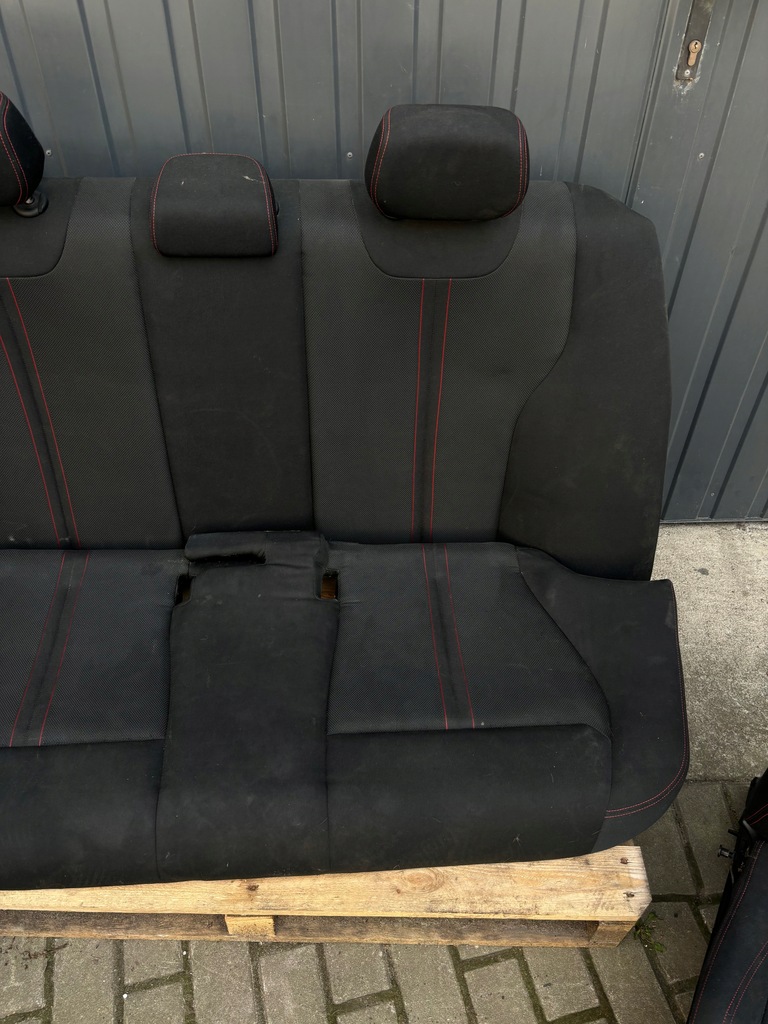 фото №6, Сиденья kanpa сиденье перед bmw f30 m-pakiet sport czerwona nić комплект