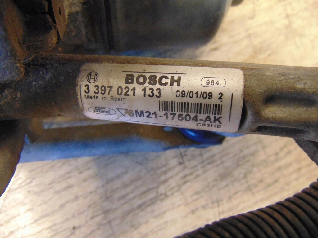 фото №7, Механизм двигатель дворник ford galaxy mk3 левый