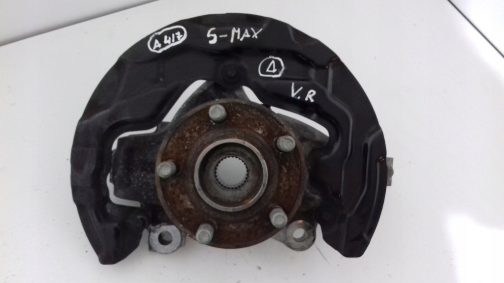 фото №1, Ford s-max поворотный кулак передняя правая ступица перед