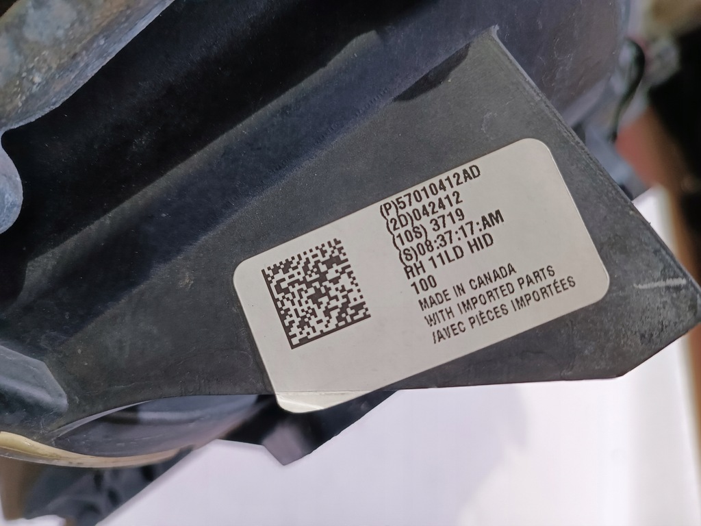 фото №16, Лампа перед передня права ксенон dodge charger 2011-2014