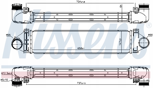 Интеркулер ford galaxy mondeo iv s-max 2.0 03.10- в Украине