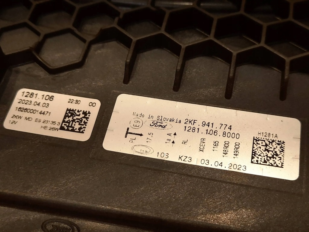 фото №12, Ford tourneo connect лампа перед правая 2k5941774 21r.-