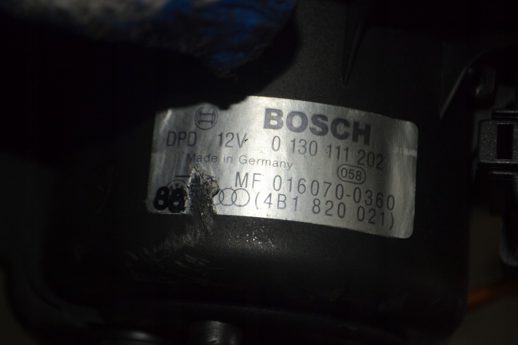 фото №3, Вентилятор воздуходувка audi a6 c5 4b1820021