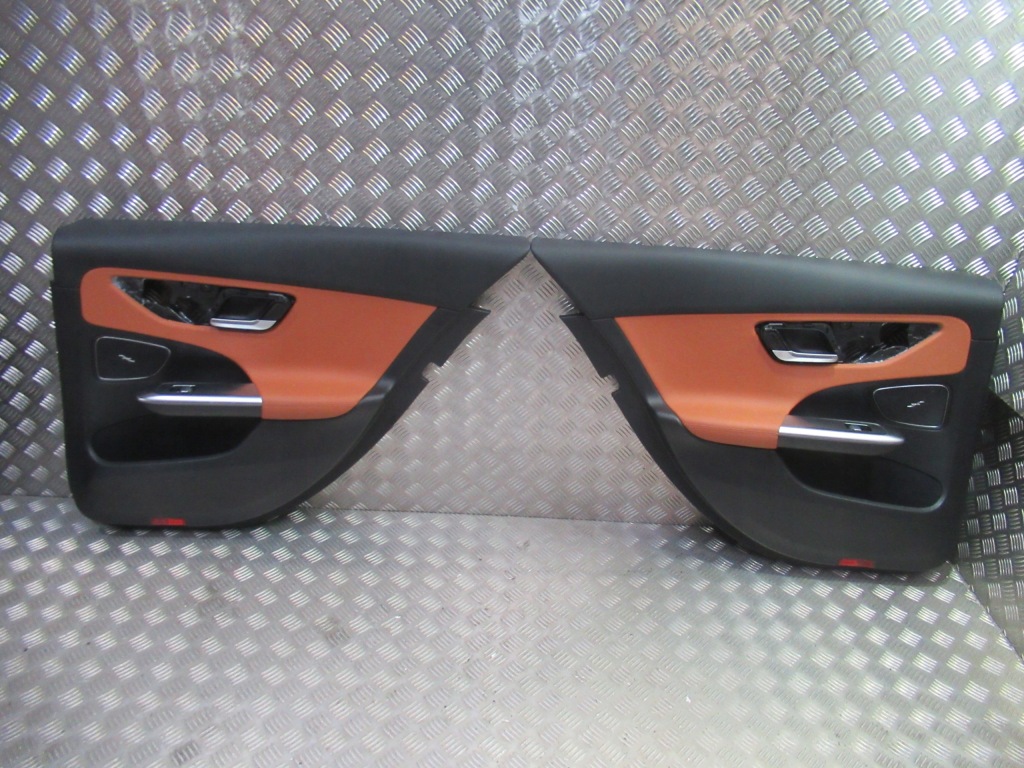 фото №12, Mercedes w206 c-klasa сиденья заднее сиденье задняя обшивки обивка салона комплектная