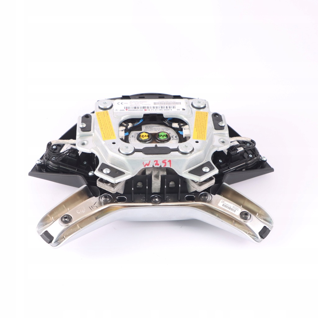 фото №13, Mercedes ml w164 w251 подушка повітряна подушка безпеки водія a0008605202