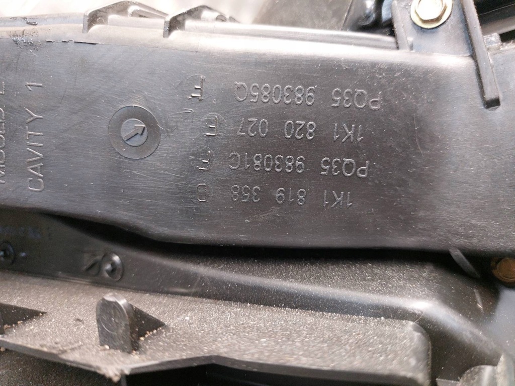 фото №7, Корпус отопителя + воздуходувка + резистор volkswagen golf v 1k1820308b