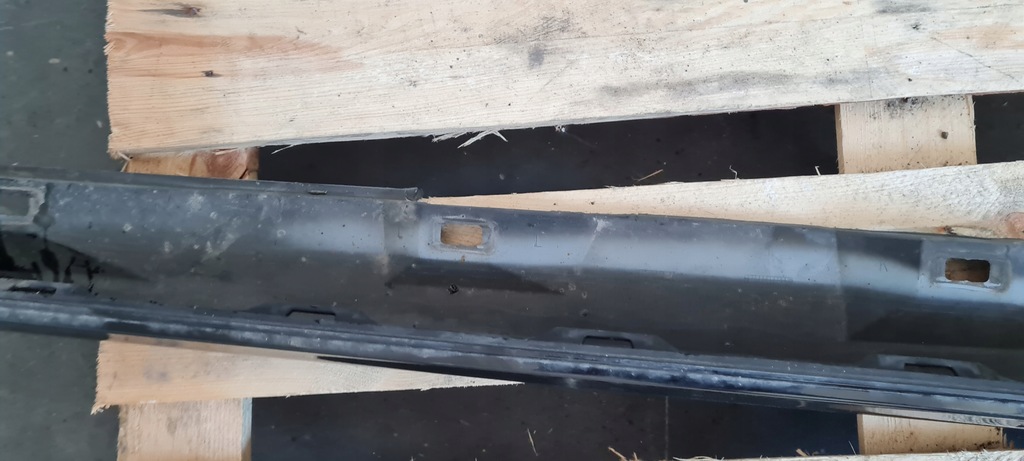 фото №13, S6 c7 a6 4g молдинг накладка порог sline левая перед pantherschwarz