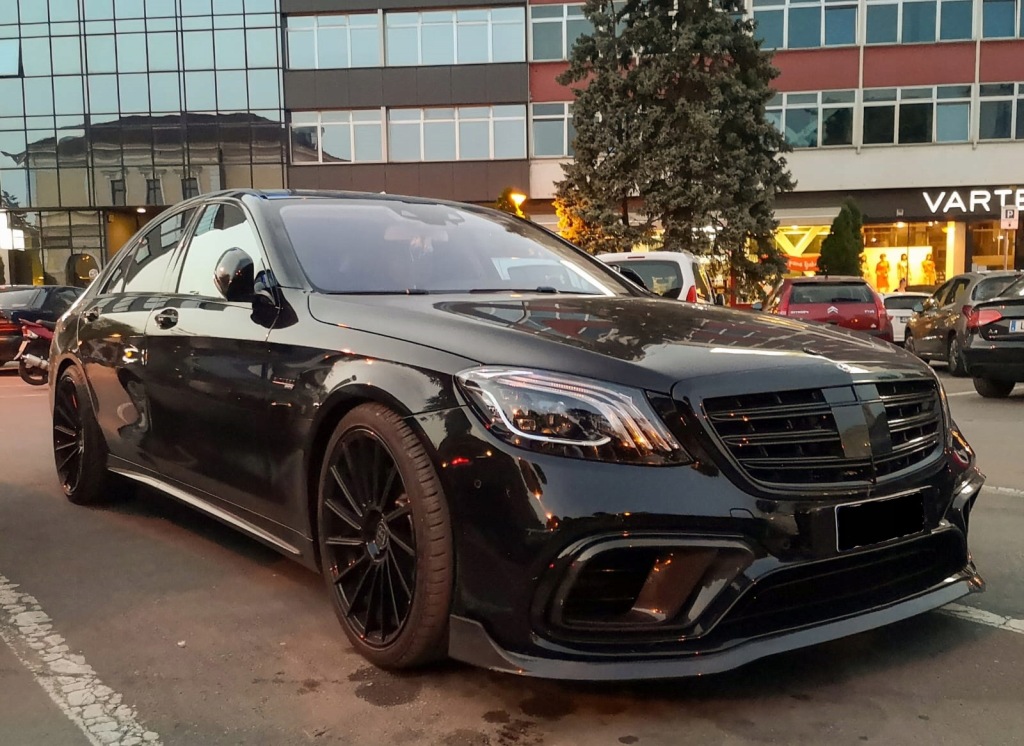 фото №5, Mercedes s class w222 brabus спойлери s63 спойлери