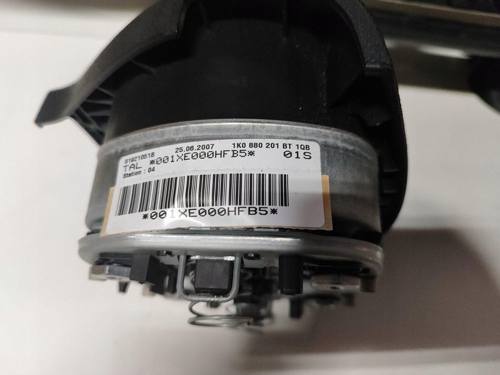 фото №7, Подушка безопасности консоль ремни vw golf 5 v + plus europa