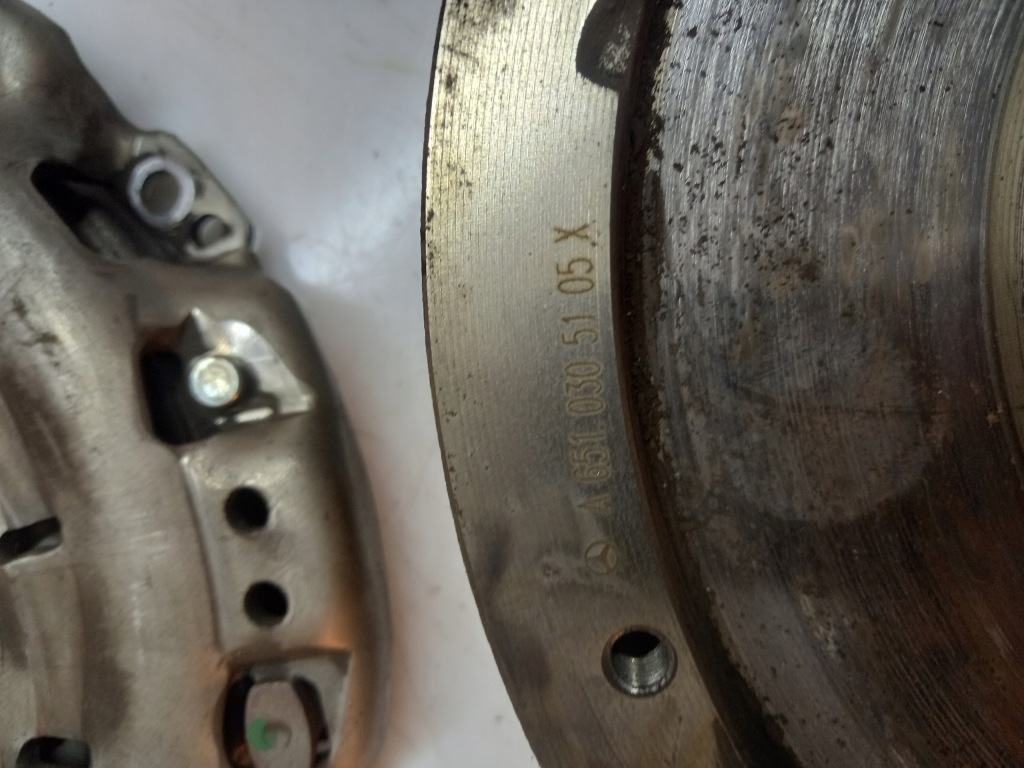 фото №5, Зчеплення повний маховик з двома масами mercedes vito sprinter 2,2cdi a6510305105x