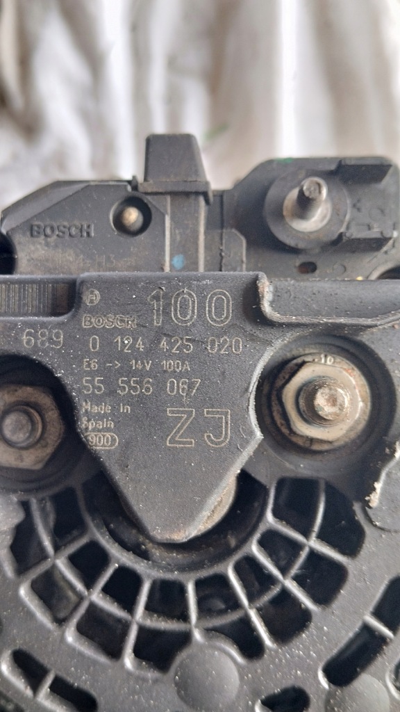 Генератор opel astra h zafira b 1.6 16v z16xep 55556067 0124425020 Київ