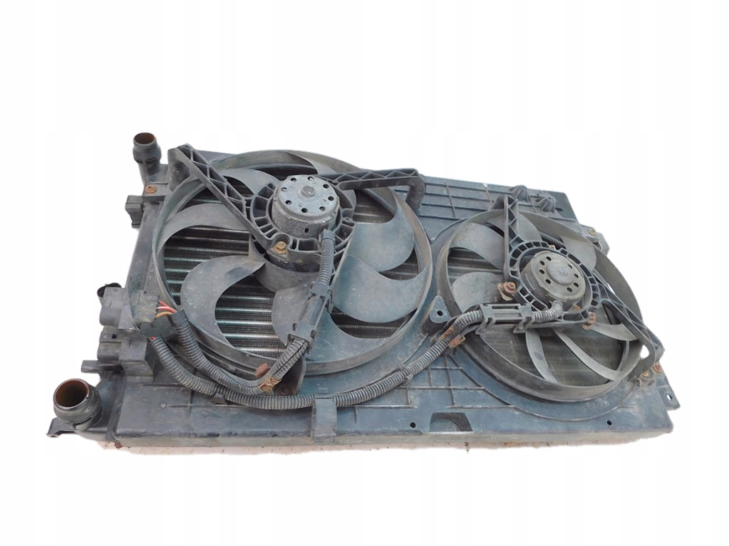 фото №1, Seat toledo ii 1.6 2002r радиатор + вентиляторы