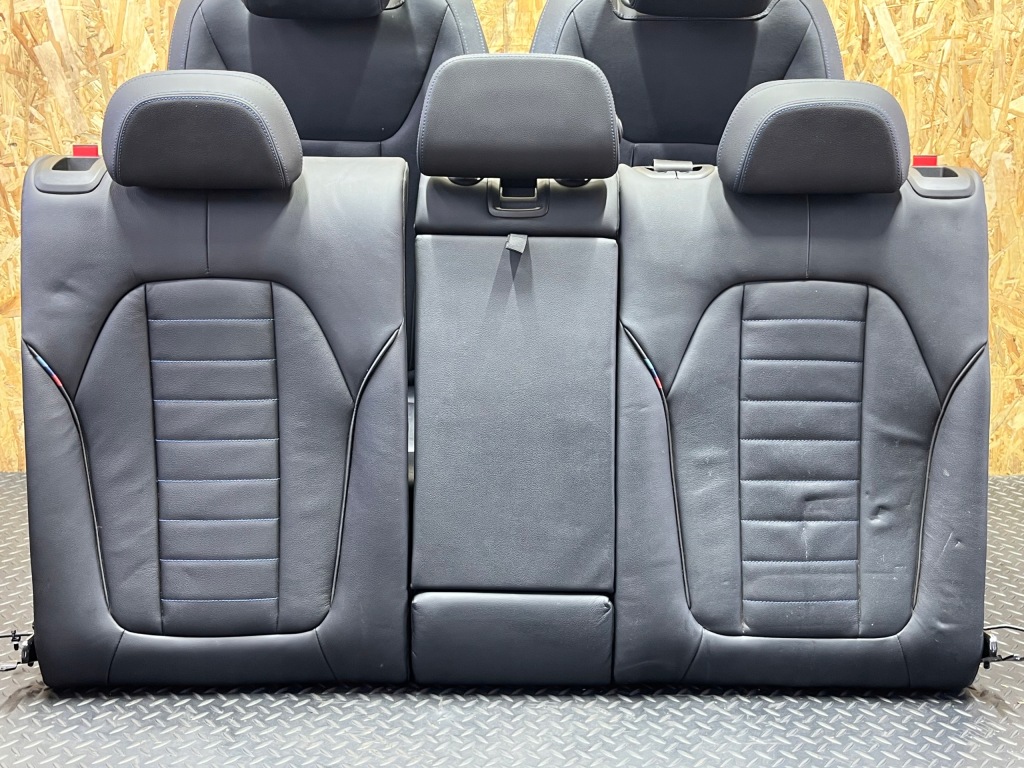 фото №10, Сидіння заднє сидіння обшивки bmw x4 g02 m40i czarna шкіра підігрів електричний europa