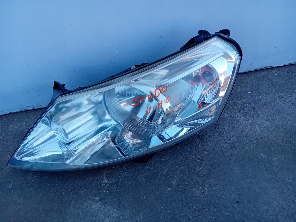 фото №1, Лампа левая fiat scudo ii 89902605