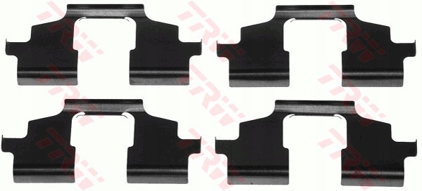 фото №2, Trw pfk530 набор аксессуары, тормозные колодки тормозные