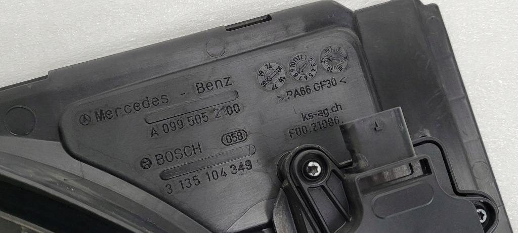 фото №5, Вентилятор радиатора mercedes glc i x253 2015- a0995052100 / a0996091301