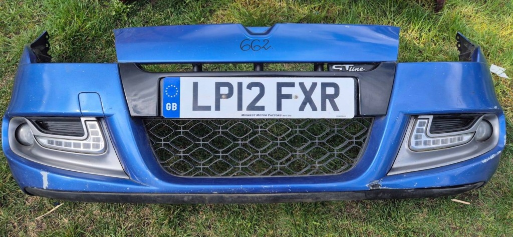 Купить Бампер передний перед renault megane iii lift gt line