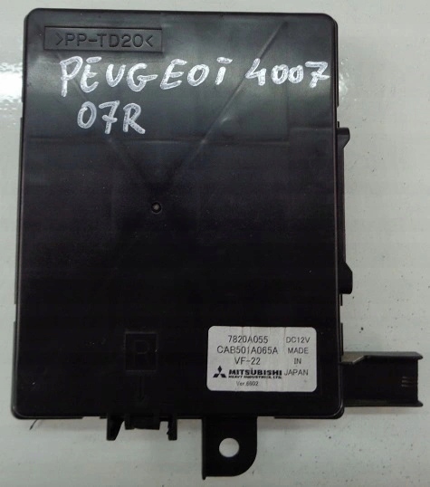 фото №1, Peugeot 4007 07-12 r блок управления модуль кондиционера