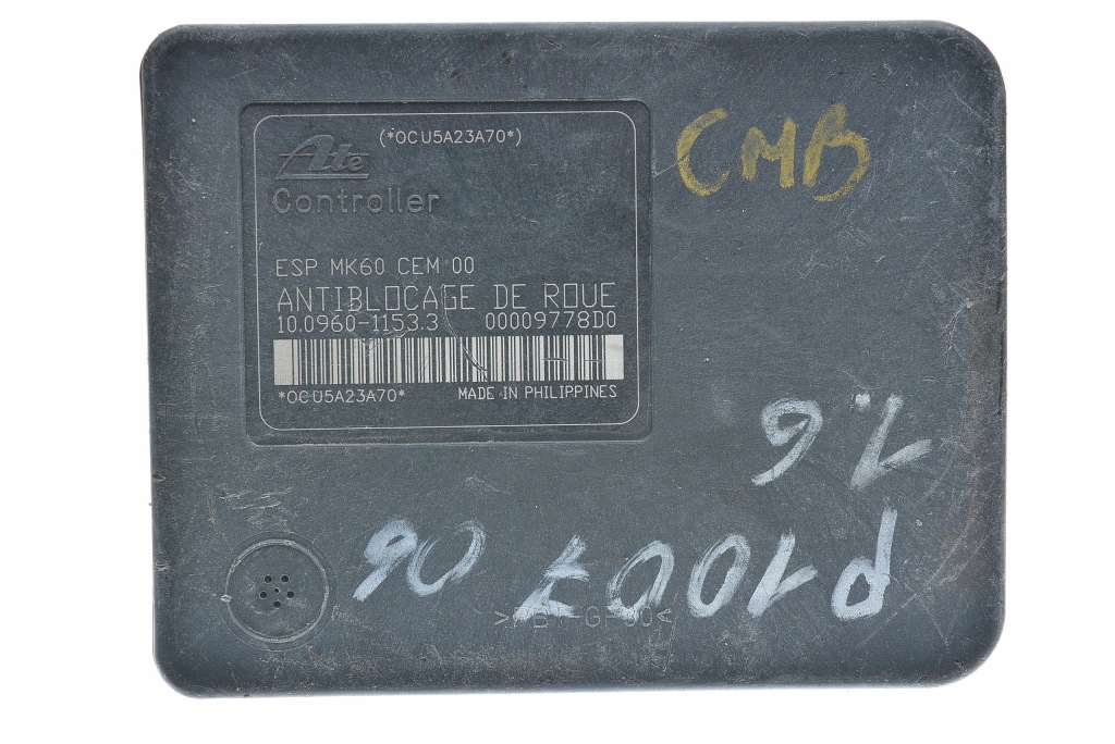 фото №1, Насос abs peugeot 1007 10.0960-1153.3 9654777580