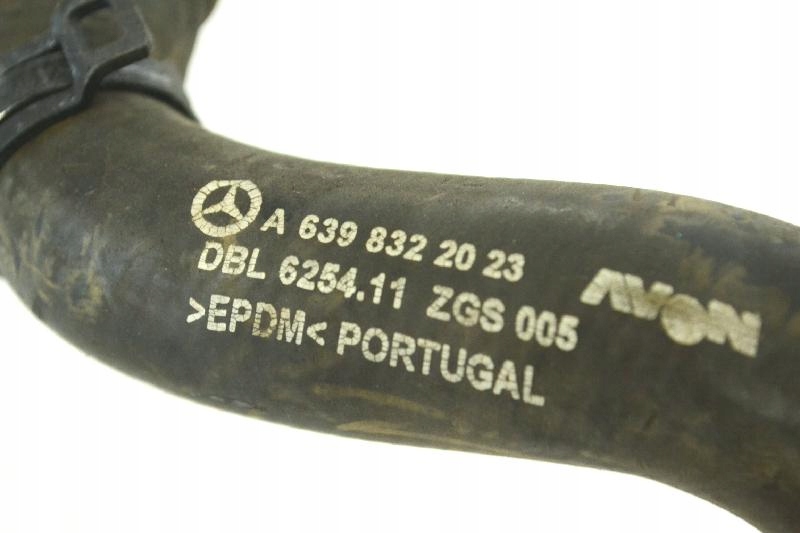 фото №5, Mercedes viano w639 cdi 2.2 2013 rhd шланг радиатора