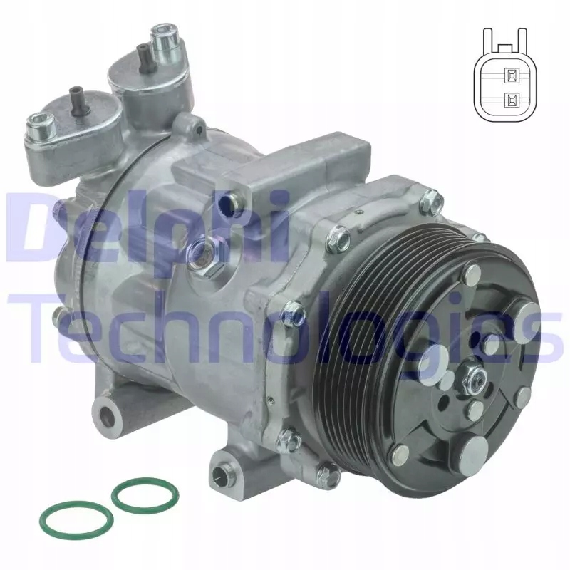 фото №4, Delphi cs20351 компресор, кондиціонер