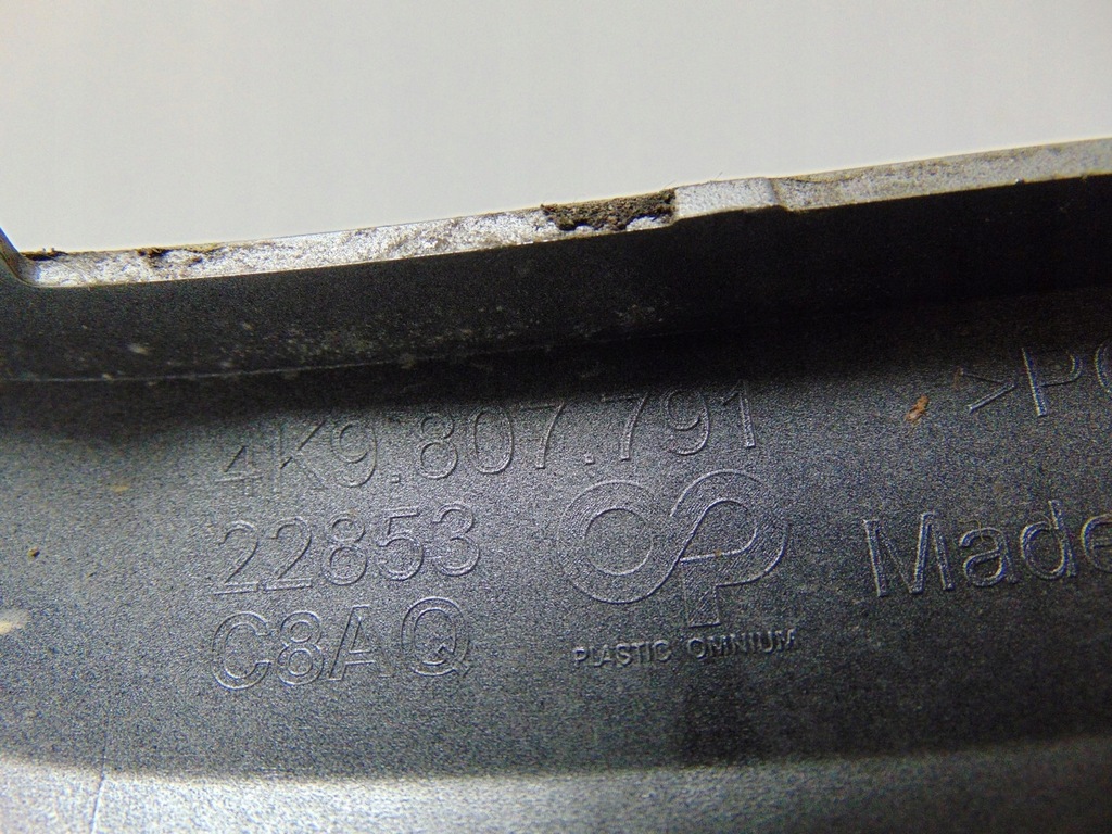 фото №15, Молдинг бампера задняя хром audi a6 c8 allroad 4k9807791