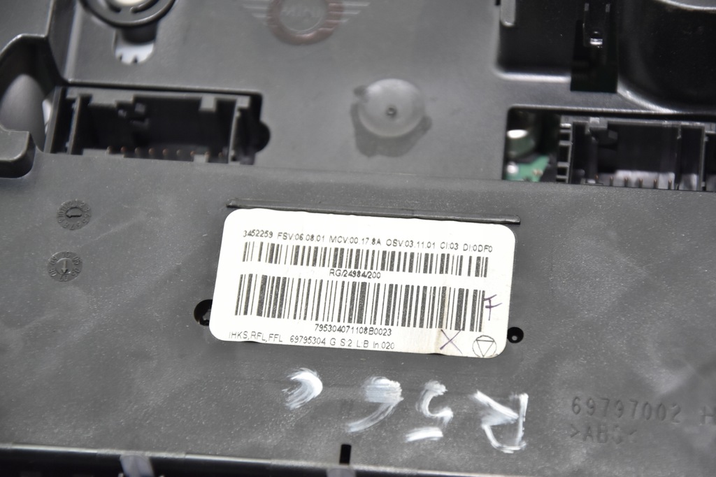 фото №3, Панель кондиционера обдув mini cooper r56 обдув