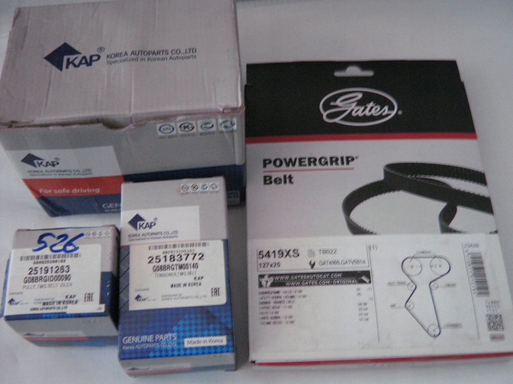 фото №6, Грм kpl chevrolet lacetti 1,4-1,6 daewoo nubira 1,6