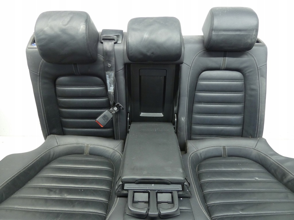 фото №10, Kpl сидений сиденья перед заднее сиденье задняя vw passat cc кожаный чёрные