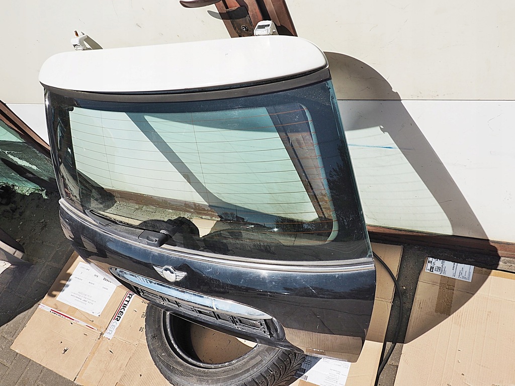 фото №2, Mini r50 верхний спойлер крышки + свет стоп хороший