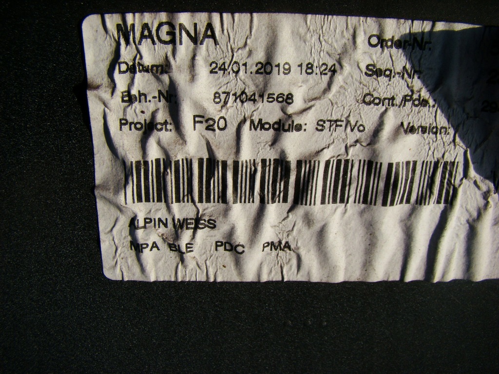 фото №14, Bmw 1 f-20 m-pakiet бампер перед передний