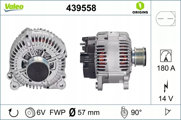 Купити Генератор vw passat moteur 2l fsi - 3, 439558