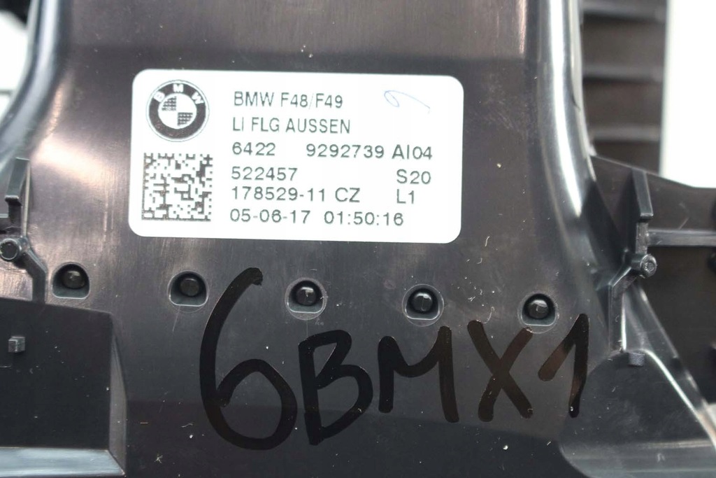 фото №9, Bmw x1 f48 ґрати впуск повітря консолі 9292739 9292741 64229292740 93324