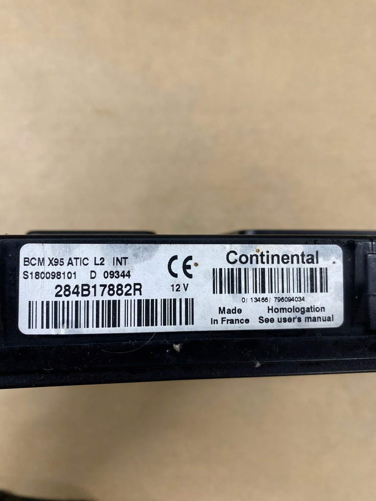 фото №6, Renault scenic iii замок зажигания ключ модуль usm вкладка