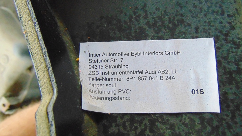 фото №9, Audi a3 8p подушки безопасности подушка безопасности приборная панель консоль приборная панель 3d