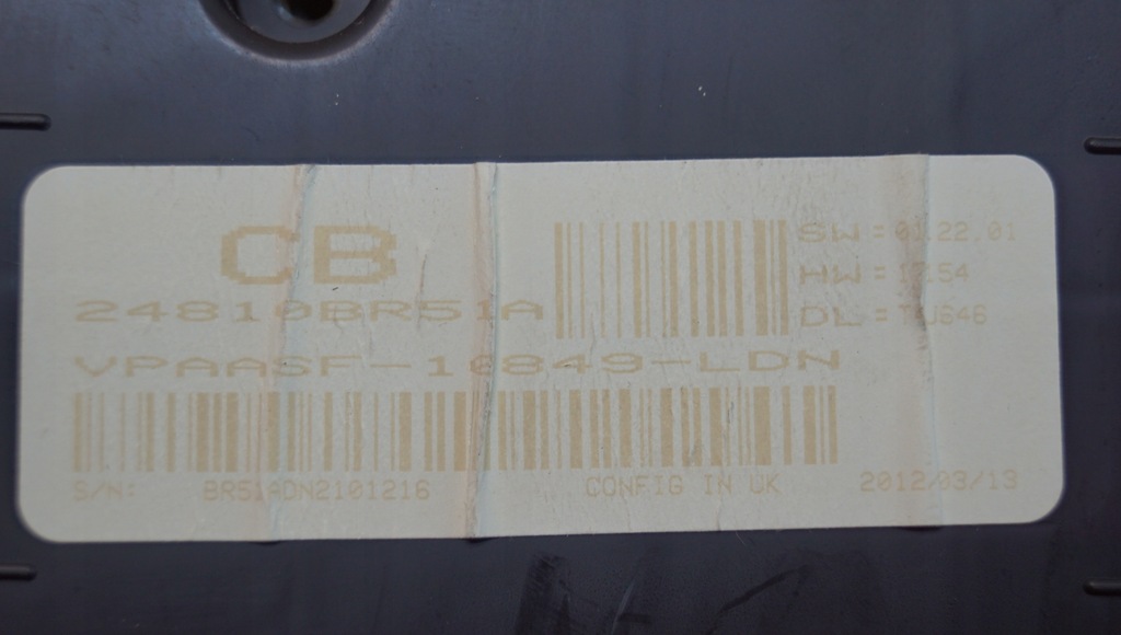 фото №8, Счетчик приборы nissan qashqai j10 24810br51a